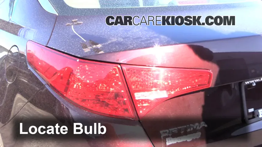 2013 Kia Optima LX 2.4L 4 Cyl. Lights Brake Light (replace bulb)